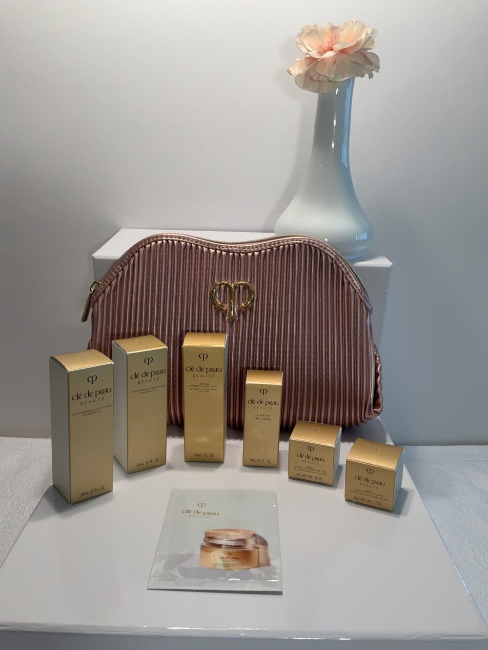 Clé De Peau Beauté TRAVEL size start to finish! 😀🩷
